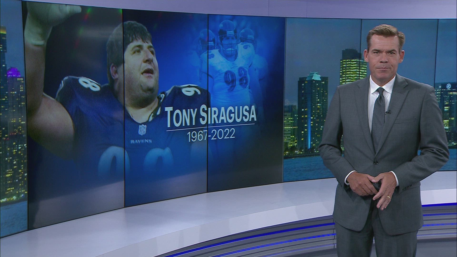 Tony Siragusa dead, former Ravens defender and broadcaster was 55